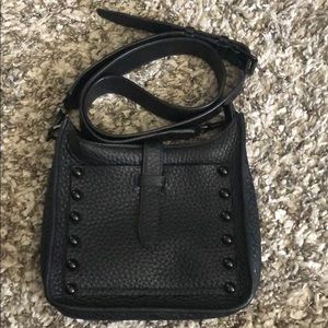 Rebecca Minkoff mini feed bag.